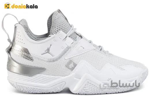 کفش کتونی اورجینال پیاده روی و بسکتبال نایک جردن ویستبروک NIKE Jordan Westbrook One Take CJ0780 100 ا Ketone shoes for walking and basketball NIKE Jordan Westbrook One Take CJ0780 100