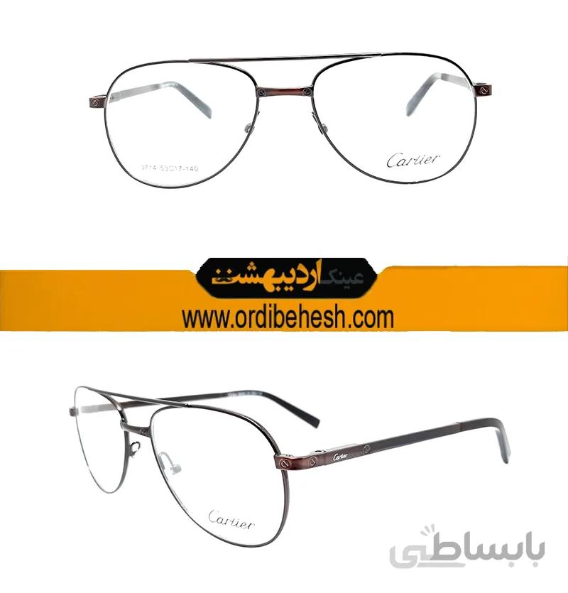 عینک طبی Cartier
