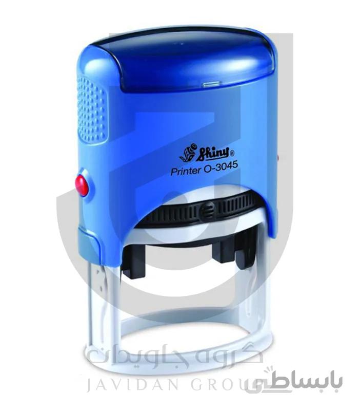 مهر ژلاتینی بیضی Shiny O-3045