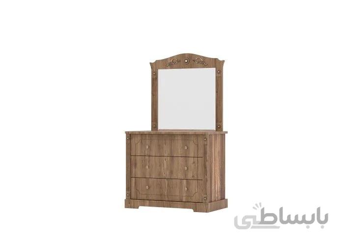 دراور سه کشو کینگ ( بدون قاب آینه )
