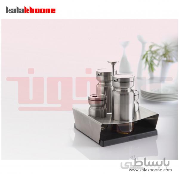 سرویس روغن و نمک پاش باریکو مدل Peerless