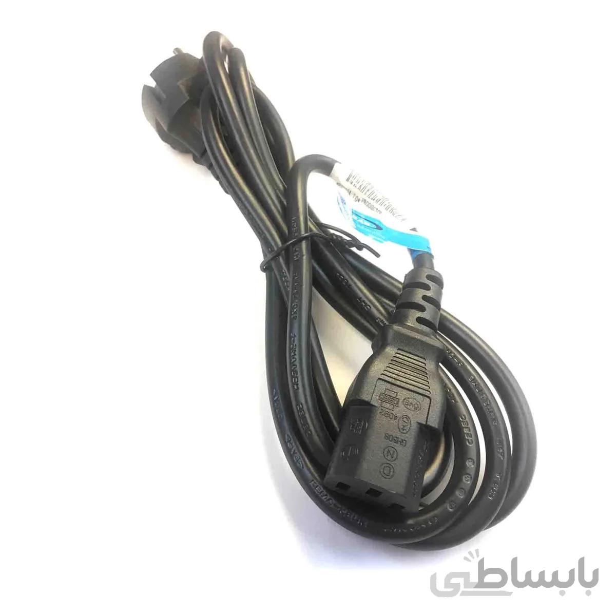 کابل برق سه پین کامپیوتر مدل اسکار ۱٫۸ متری