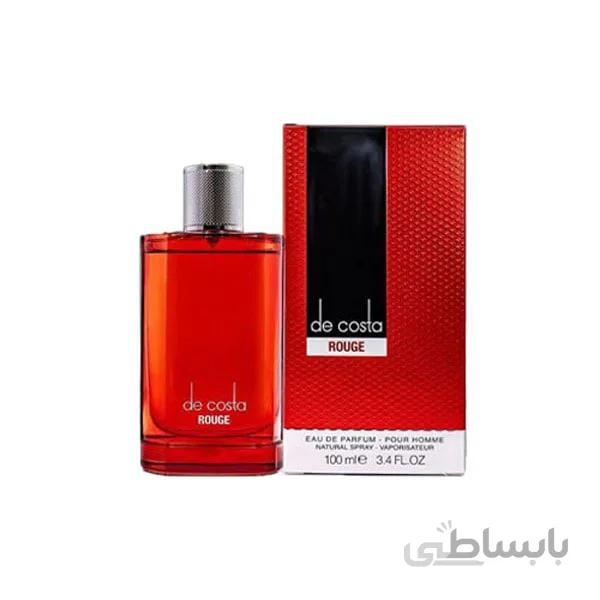 عطر ادکلن شرکتی مردانه دانهیل قرمز فراگرنس ورد مدل De Costa Rouge حجم 100 میل