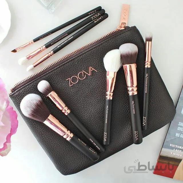 ست براش لاکچری 8 عددی مدل Zoeva(رنگ قهوای)