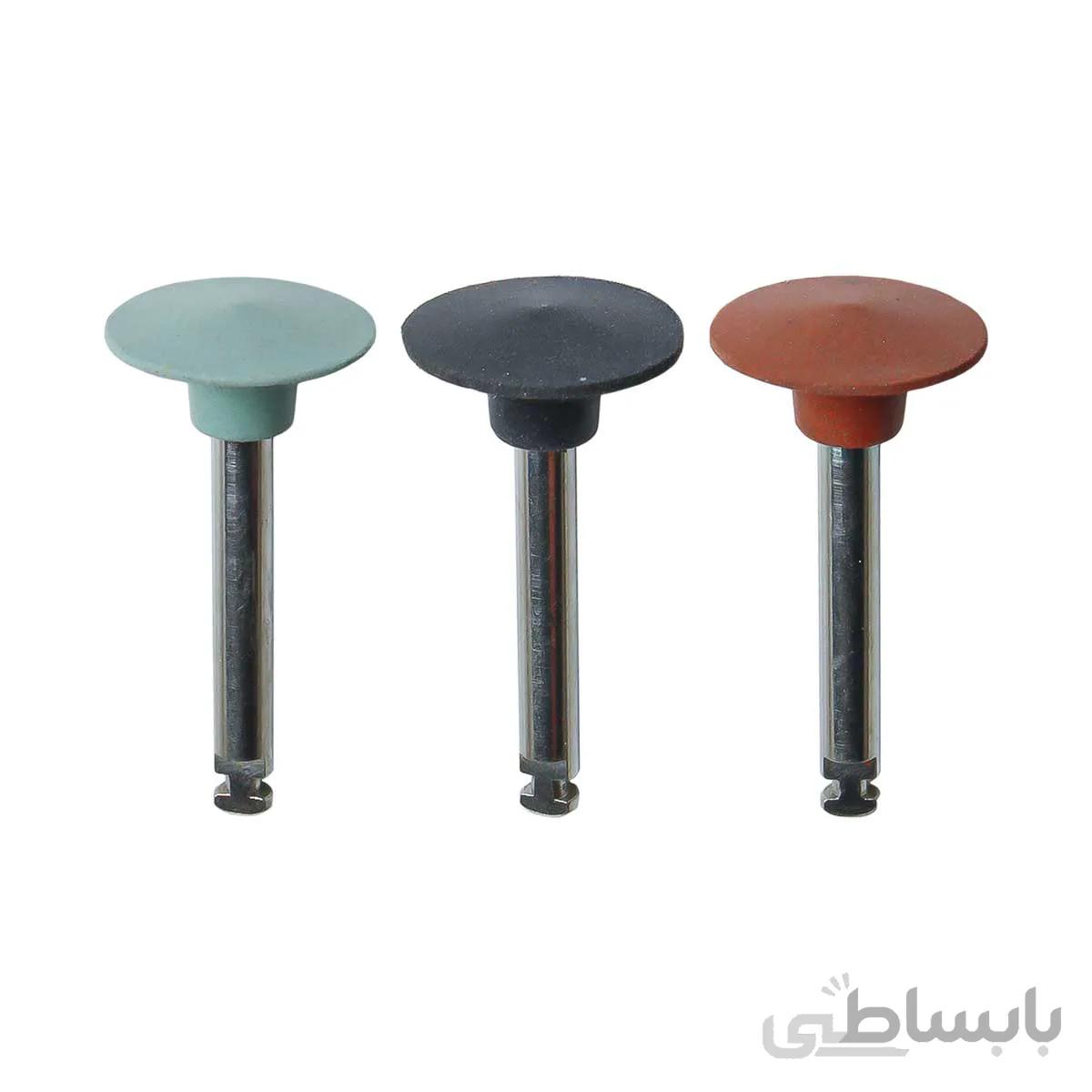 مولت سیلیکونی آمالگام مدل دیسکی برجسته – محدبی | Toboom Dental Silicon Amalgam Polisher