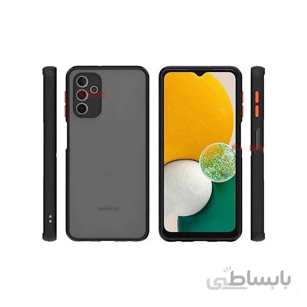 قاب گوشی سامسونگ Galaxy S21 FE مدل پشت مات محافظ لنز دار