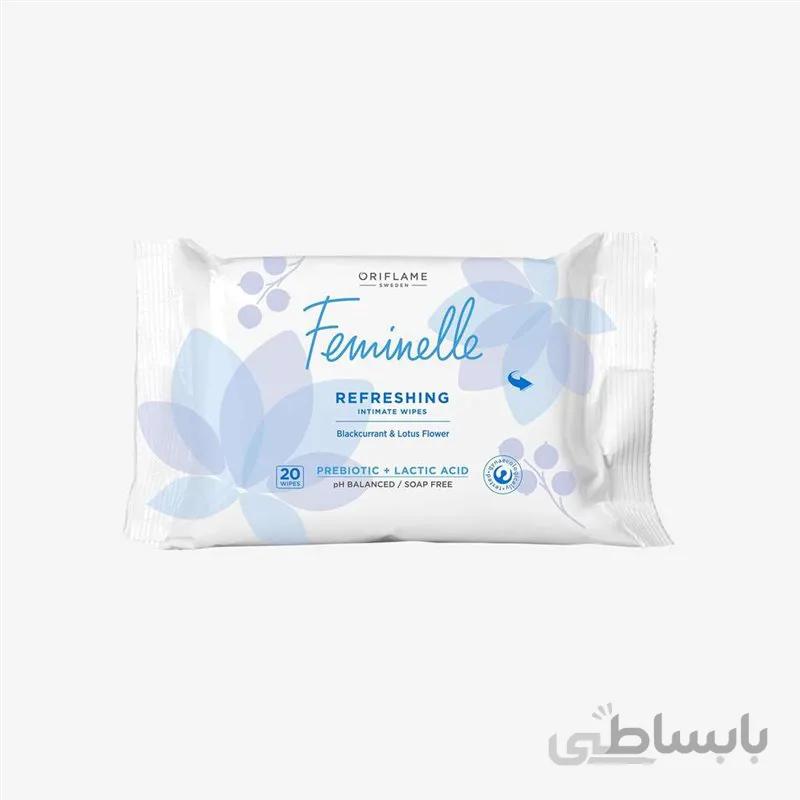 دستمال مرطوب واژینال فمینله (34503)