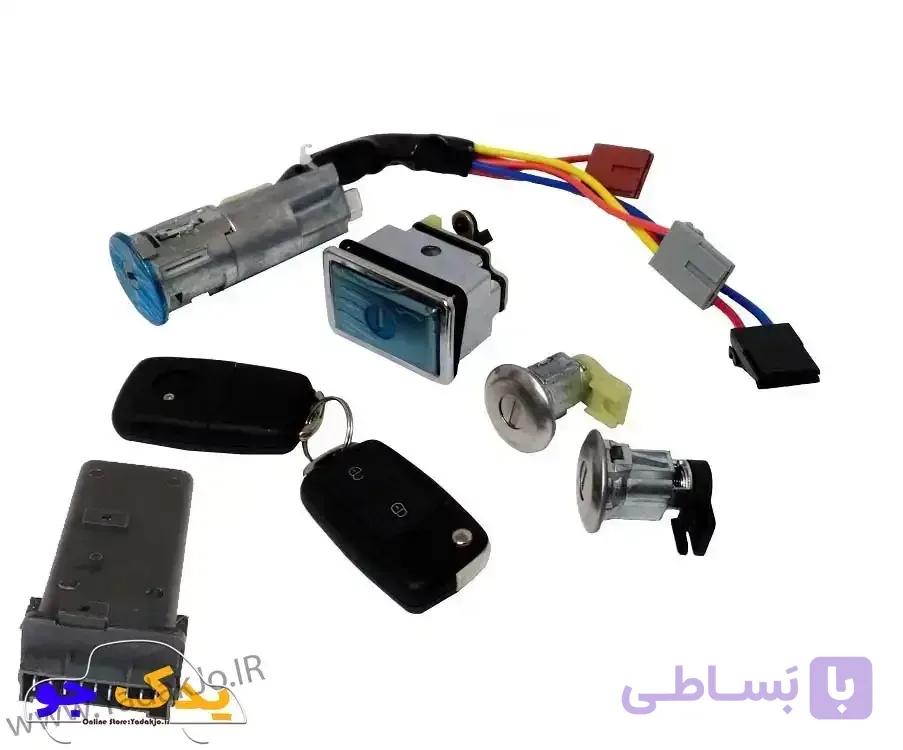 سوییچ کامل پژو۴۰۵ قدیم با یونیت نصیر لوازم
