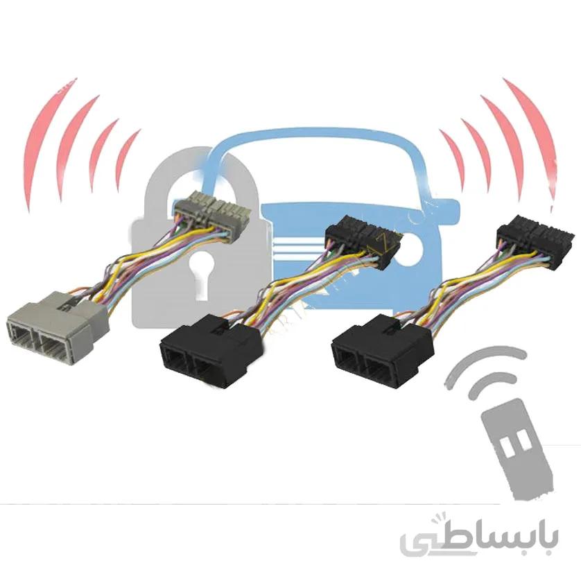 سوکت فابریک دزدگیر سه تیکه پژو پارس