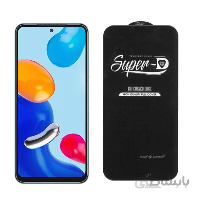 گلس گوشی شیائومی Xiaomi Redmi Note 11 مدل Super-D