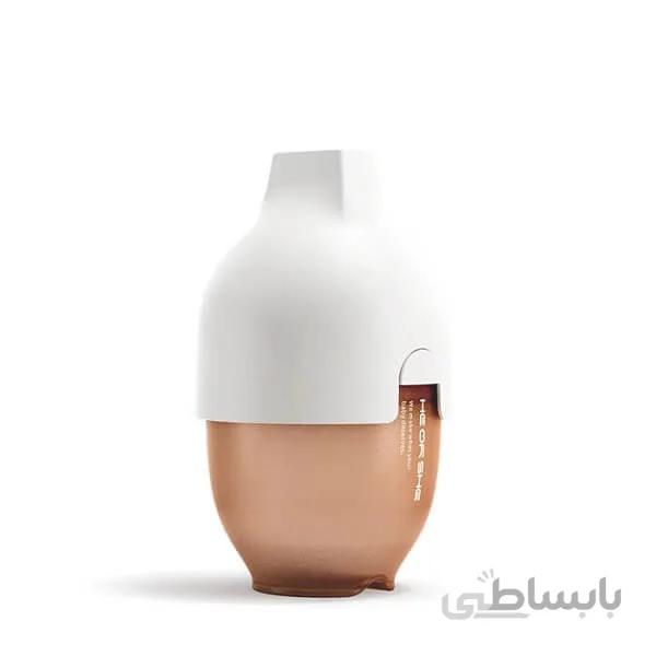شیشه شیر هیروشی heroshe تمام سیلیکون 160 میل سفید