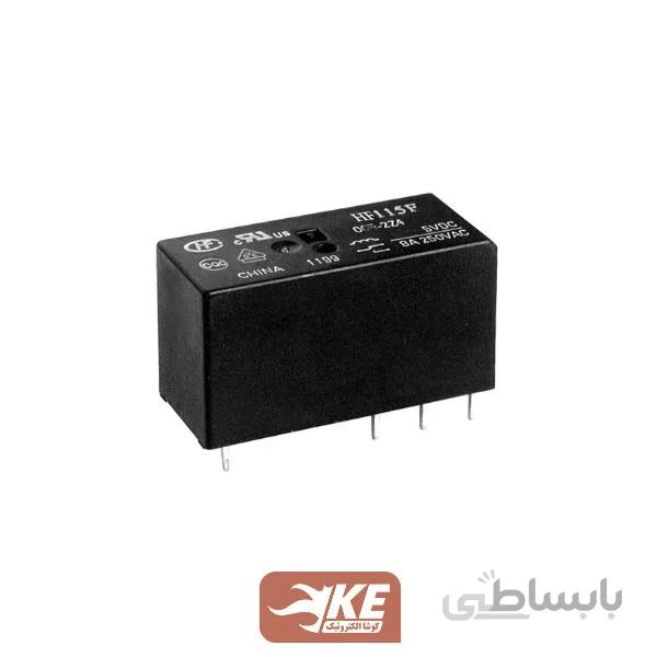 رله 12vDC تک کنتاکت 16 آمپر هونگفا HF15F