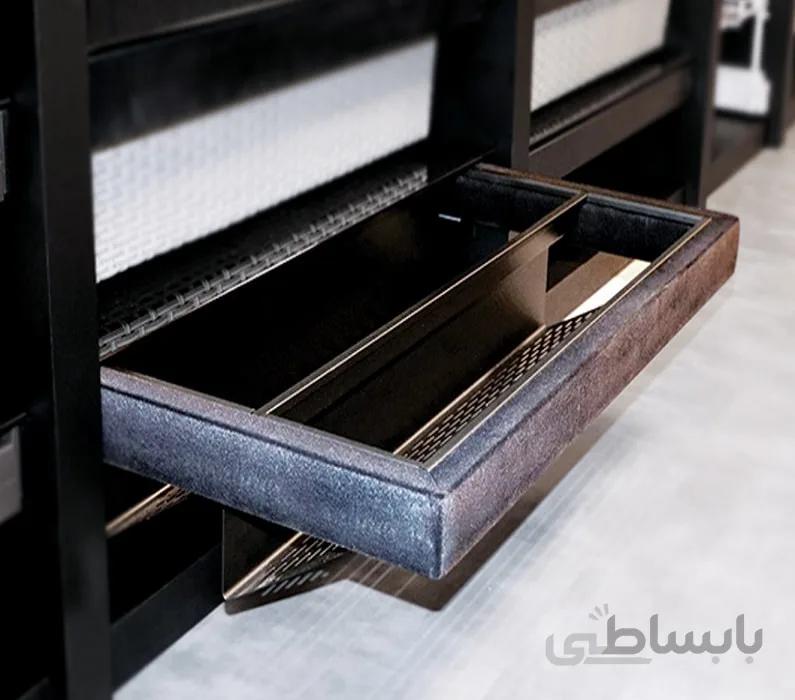 جا کفشی ریلی طرح مخمل