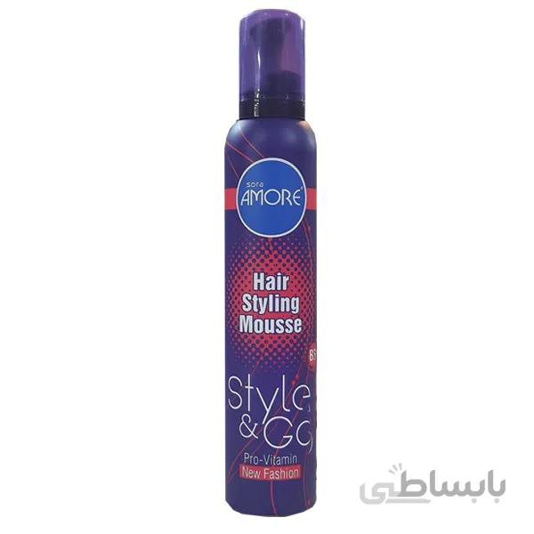 موس حالت دهنده مو سورا آمور مدل New Fashion حجم 225 میل ا New Fashion Model Sura Amor Hair Conditioner Size 225 mil