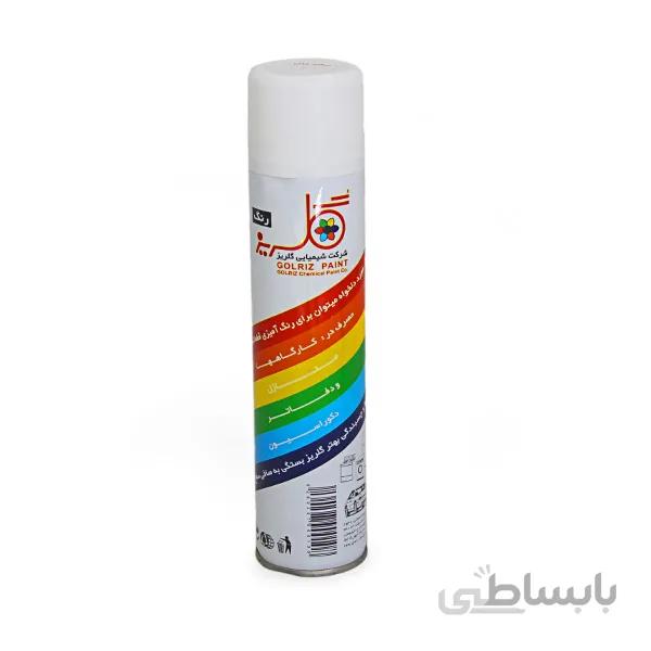 اسپری رنگ مشکی مات گلریز