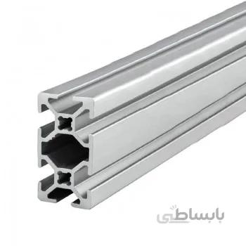 پروفیل آلومینیومی شیاردار مهندسی 20X40 به طول 100 سانتی متر