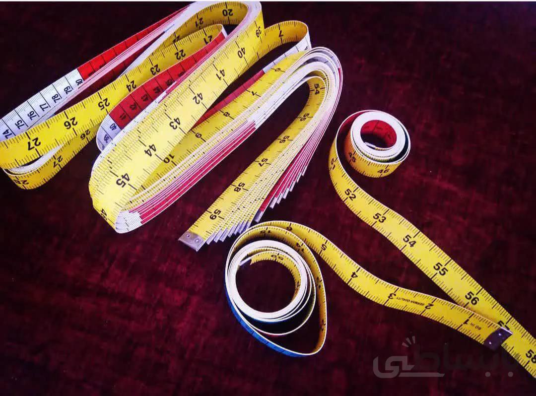 متر پارچه ای طرح آلمانی