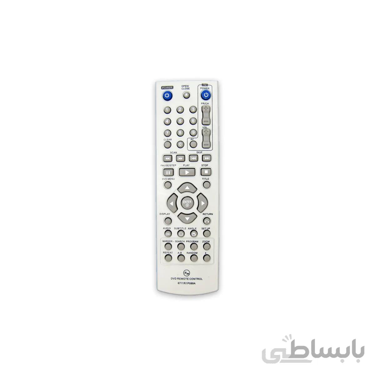 کنترل دی وی دی ال جی DVD LG مدل 6711R1P089A