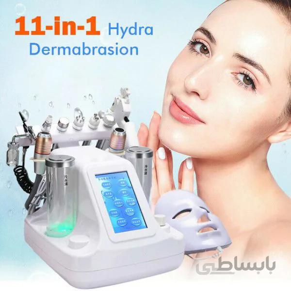 دستگاه آکوافیشیال ۱۱ کاره (۱۰ کاره ۱۱ بازو) – Aqua facial