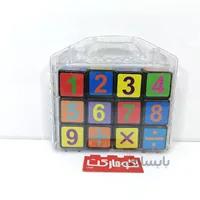 بازی فکری پازل کیفی شیشه ای اعداد
