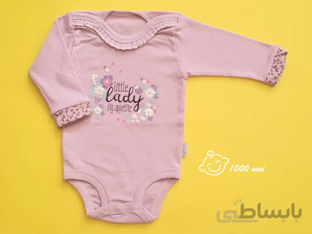 زیردکمه ای آستین بلند little lady کوکالو