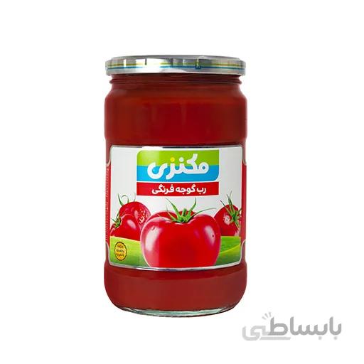 رب گوجه فرنگی شیشه 700 گرمی مکنزی باکس 12 عددی
