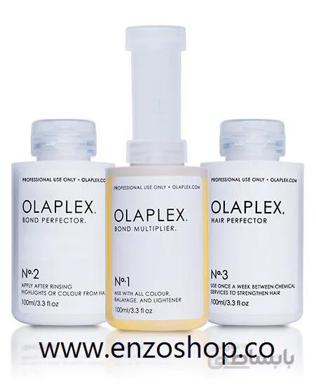 اولاپلکس (OLAPLEX) تقویت کننده مو در زمان دکلره و رنگ مو