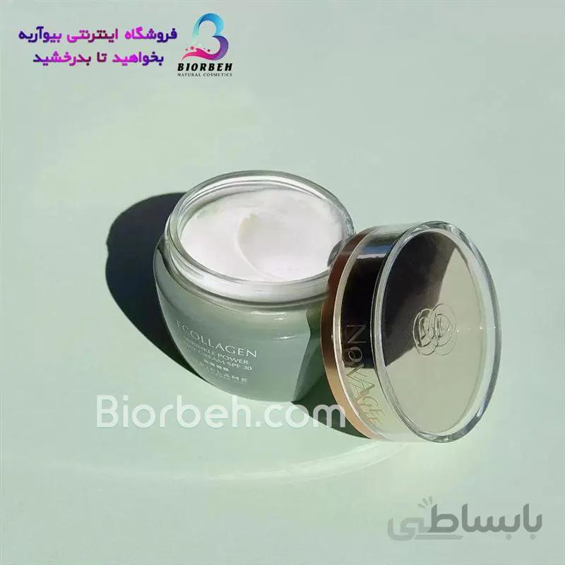 کرم روز نوایج اکلاژن رینکل پاور Novage Ecollagen Wrinkle Power مناسب بالای 30 سال کد 33981