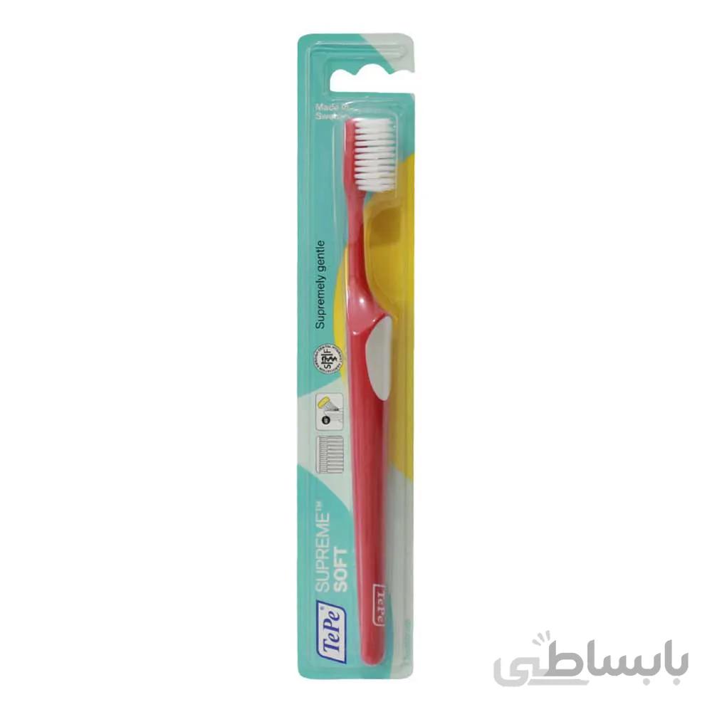 مسواک تپه tepe مدل supreme سایز سافت ا Tepe toothbrush, supreme model, soft size