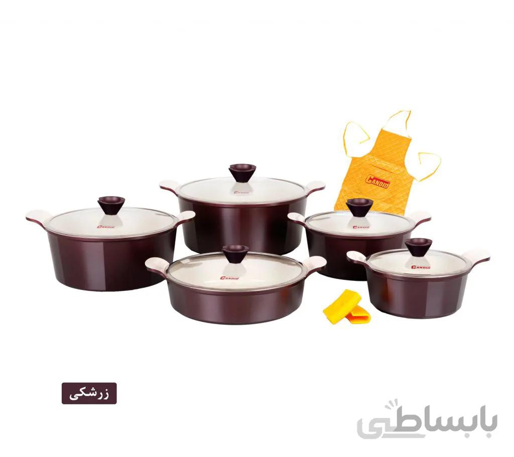 سرویس قابلمه ۱۰ پارچه اسکار برند کاندید