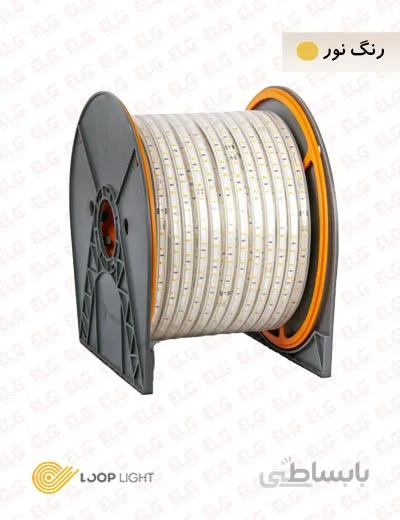 ریسه شلنگی 2835 لوپ لایت تراکم 60 آفتابی روشن تکنولوژی بدون سیم