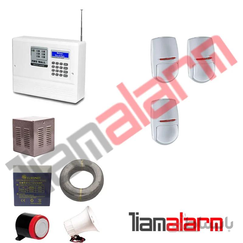 پکیج دزدگیر اماکن باسیم مدل فایروال تلفنی F7PY3