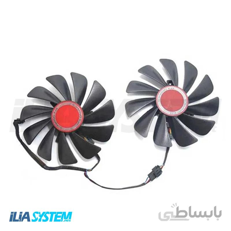 فن کارت گرافیک دوتایی Fan XFX RX5700 / Fan XFX RX580 / Fan XFX RX5600