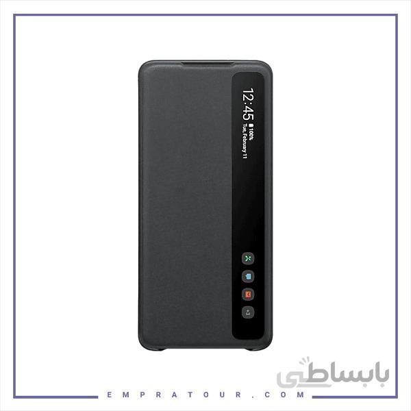 کیف کلاسوری سامسونگ مدل Smart CLear View Cover EF-ZG985 مناسب برای گوشی موبایل سامسونگ Galaxy S20 Plus ا Samsung Original Galaxy S20 Plus 5G Clear View Cover/Mobile Phone Case