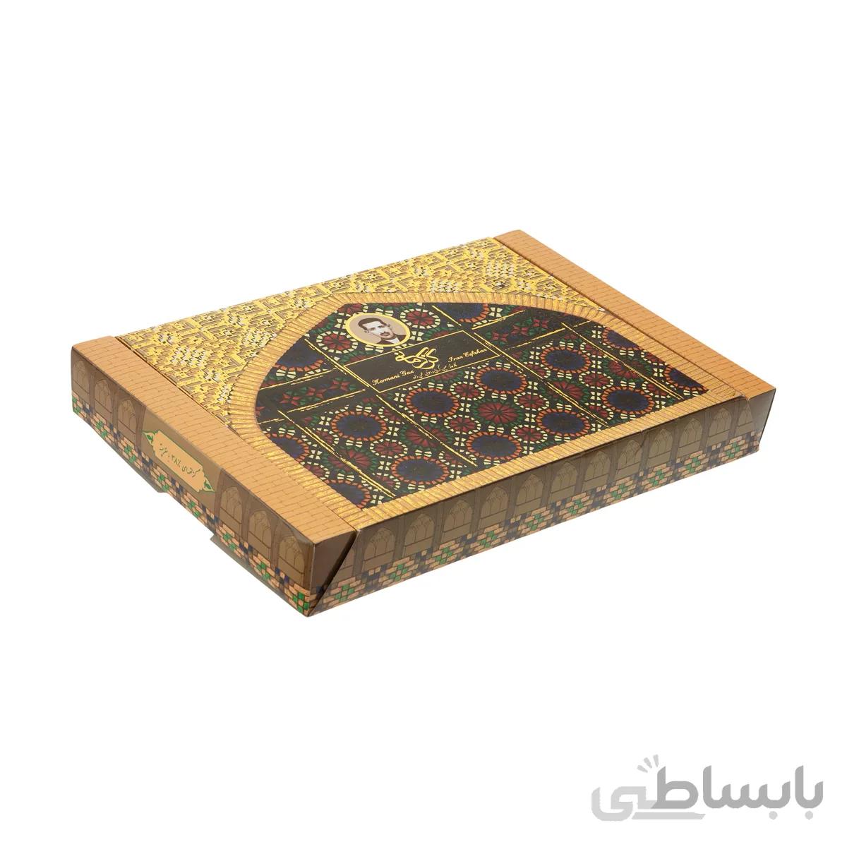 گز لقمه پسته 38 درصد جعبه کشویی
