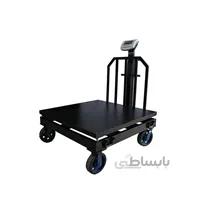 باسکول 1 تن چرخ دار (پاترولی) محک سینی گالوانیزه 120*120
