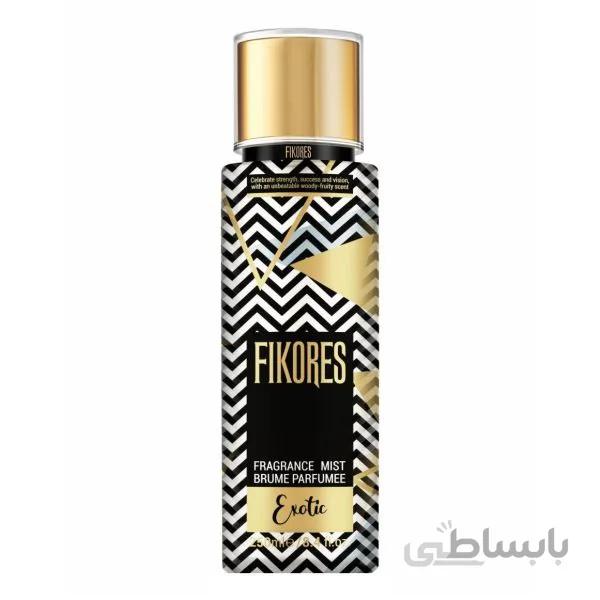 بادی اسپلش مردانه فیکورس مدل Exotic حجم 250 میلی لیتر FIKORES