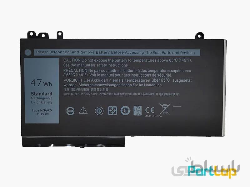 باتری 3 سلولی NGGX5 لپ تاپ دل Latitude E5270