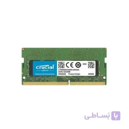 رم لپ تاپ DDR4 دو کاناله 3200 مگاهرتز CL22 کروشیال ظرفیت 8 گیگابایت