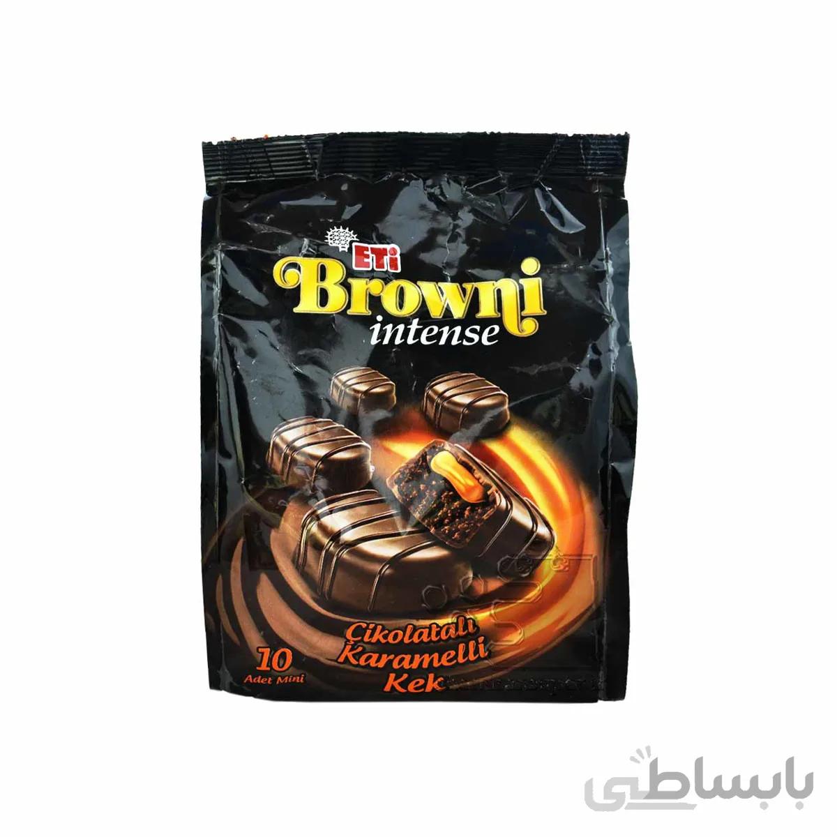 کیک براونی با مغز کارامل ۱۰ عدد اینتنس اتی – eti
