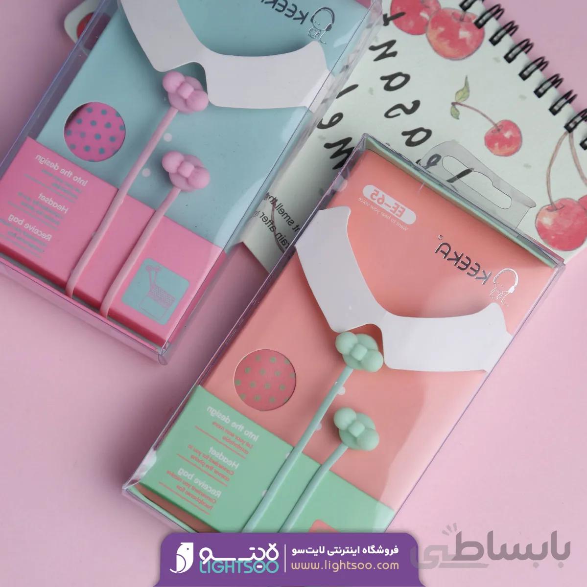 هندزفری(EE-65)KEEKAطرح پاپیون