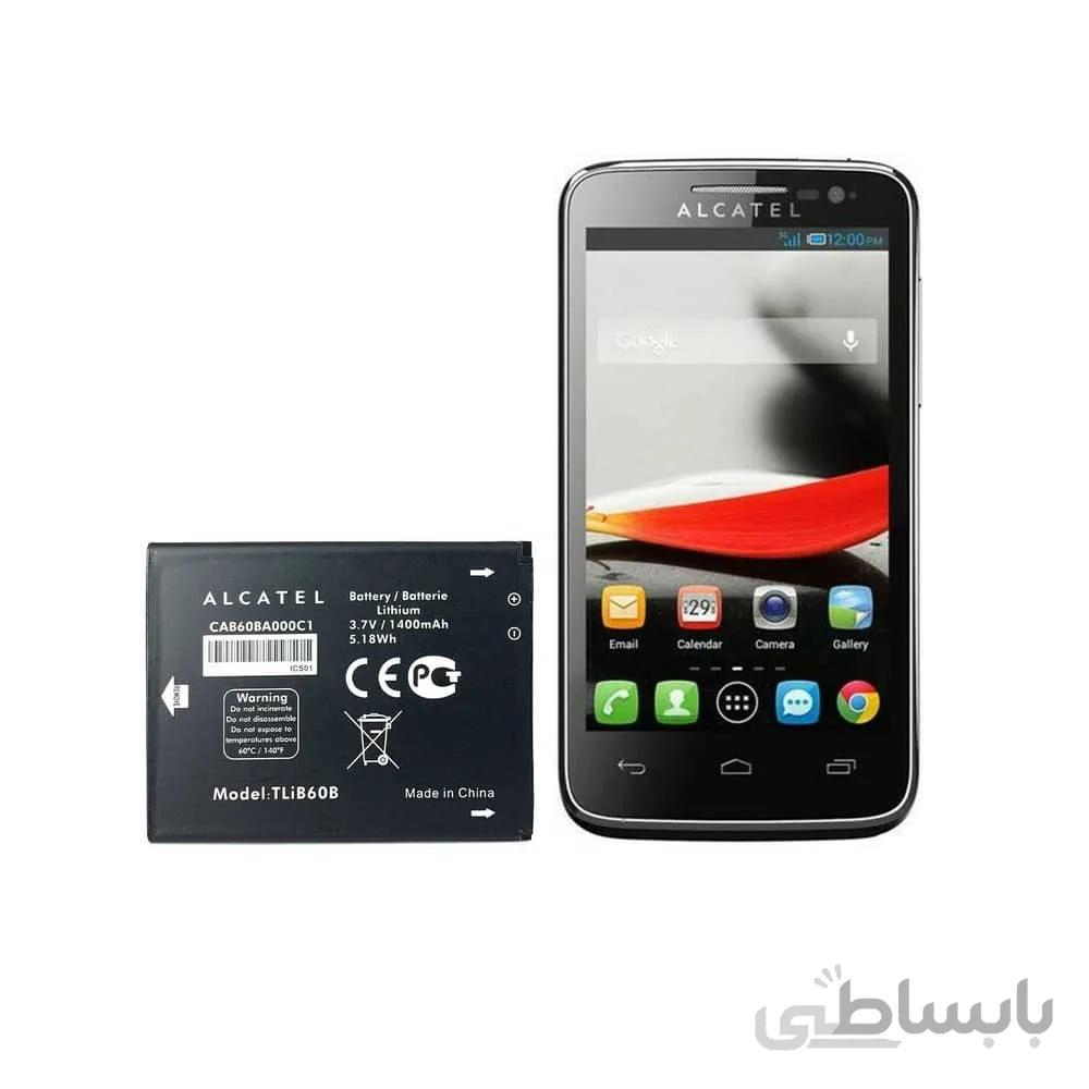 باتری گوشی آلکاتل One Touch Evolve 5020T با کدفنی CAB60BA000C1