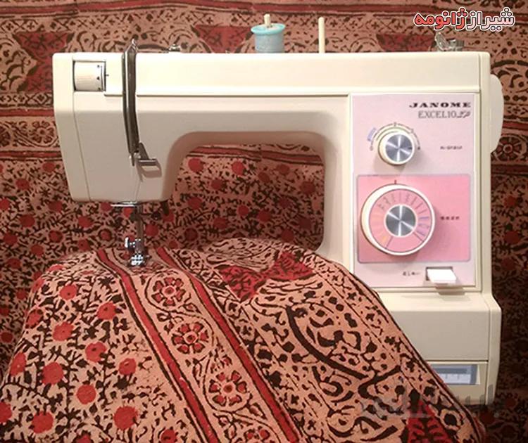 چرخ خیاطی ژانومه اکسل ژاپن مدل 631