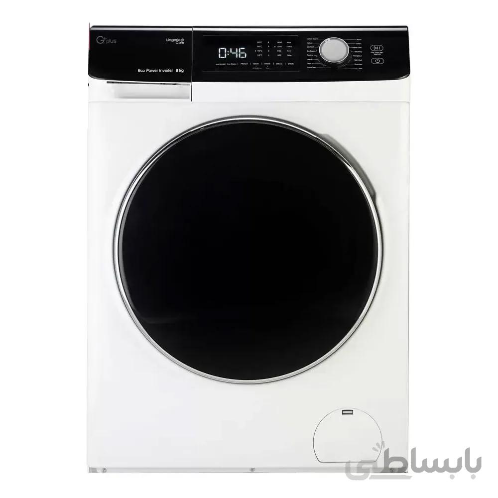ماشین لباسشویی جی پلاس مدل GWM-K846 ا G Plus GWM-K846S Washing Machine 8KG