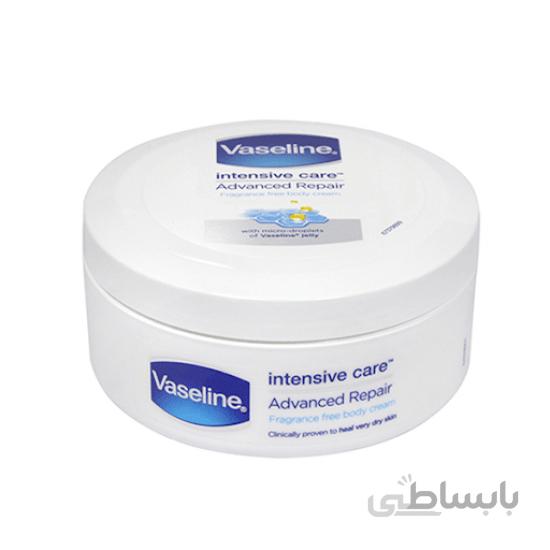 کرم مرطوب کننده و خوشبو کننده بدن وازلین VASELINE سفارش اروپا حجم 250 میل