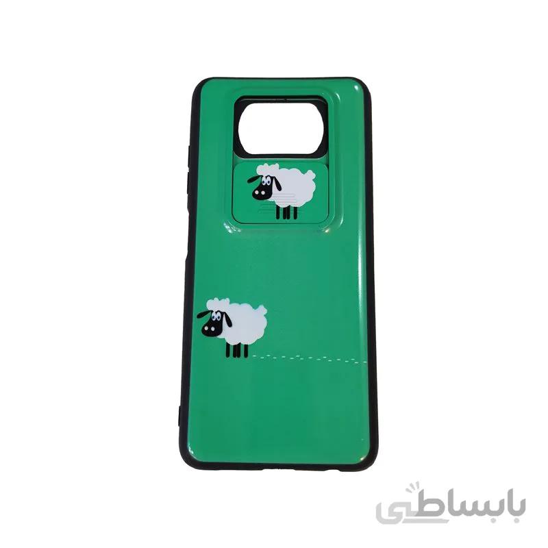 قاب روکش دار شیائومی طرح سبز Poco X3 / X3 Pro