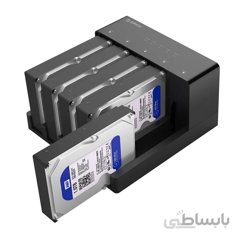 کپی کننده SSD و هارد 2.5 و 3.5 اینچ ORICO 6558US3-C