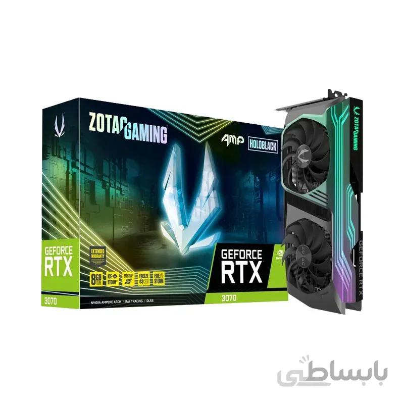 کارت گرافیک زوتک مدل ZOTAC GAMING GeForce RTX 3070 AMP Holo LHR 8GB
