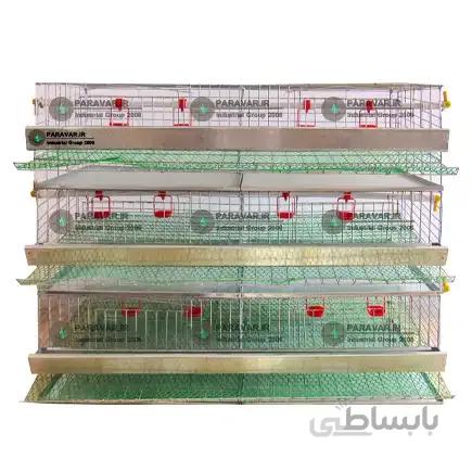 قفس بلدرچین اقتصادی پرآور