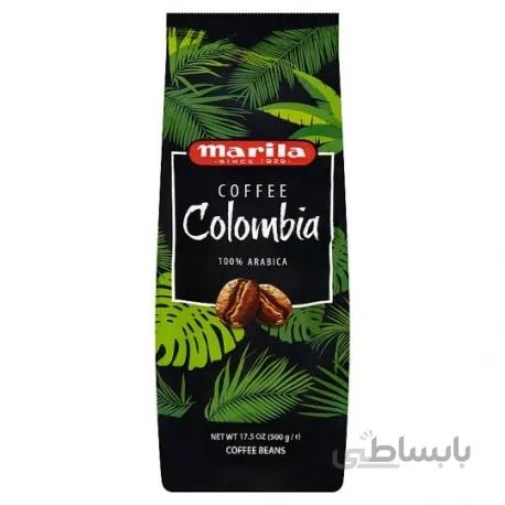 دانه قهوه کلمبیا ماریلا 500 گرم Marila